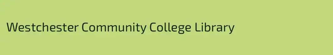 Westchester Community College Library